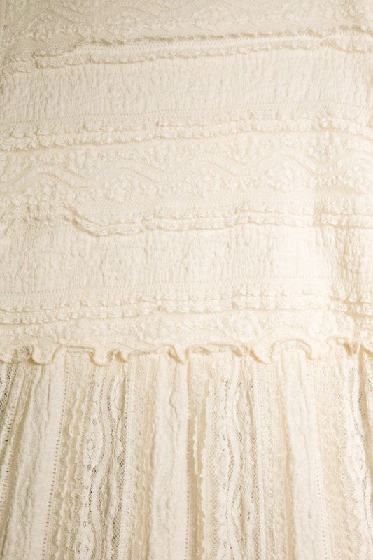 LACE MAXI SKIRT